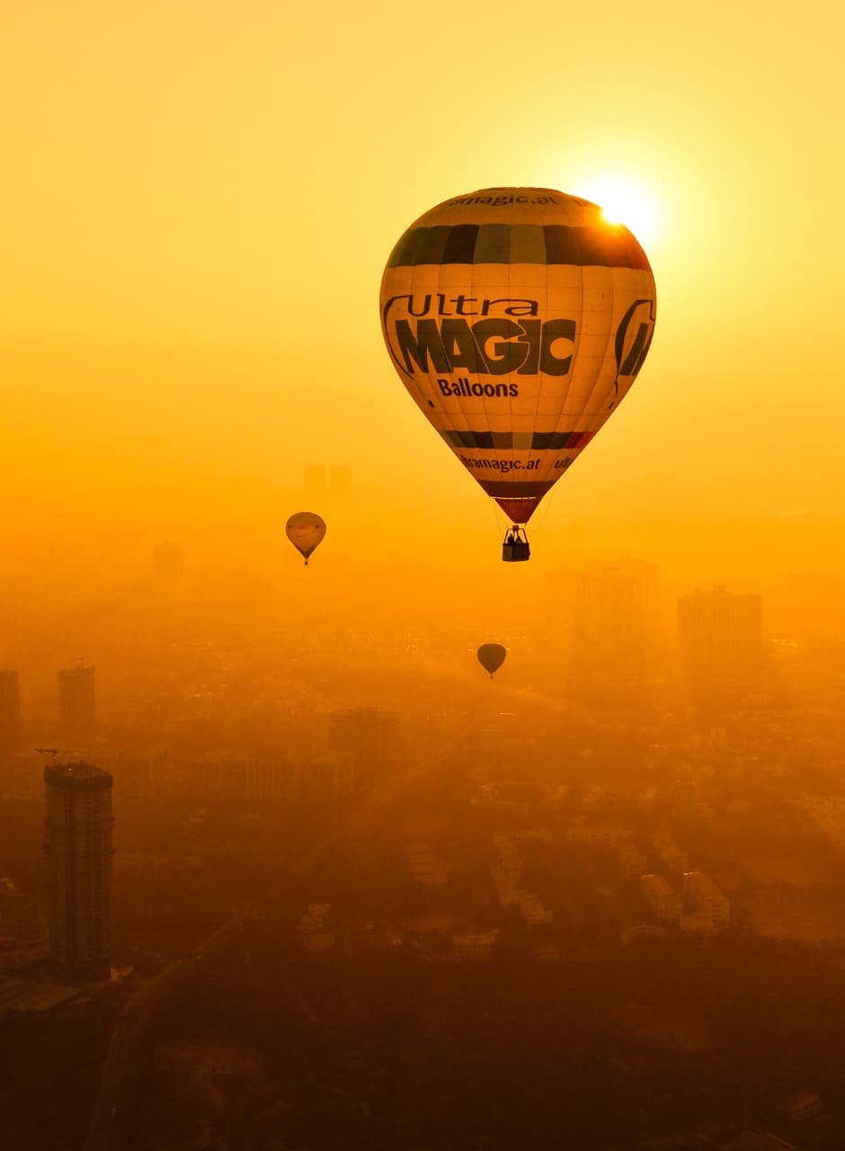 Hot Air Balloon Ride in Jaipur, Rajasthan